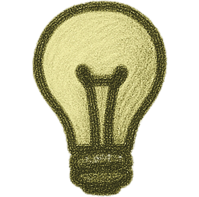 Lightbulb Sticker